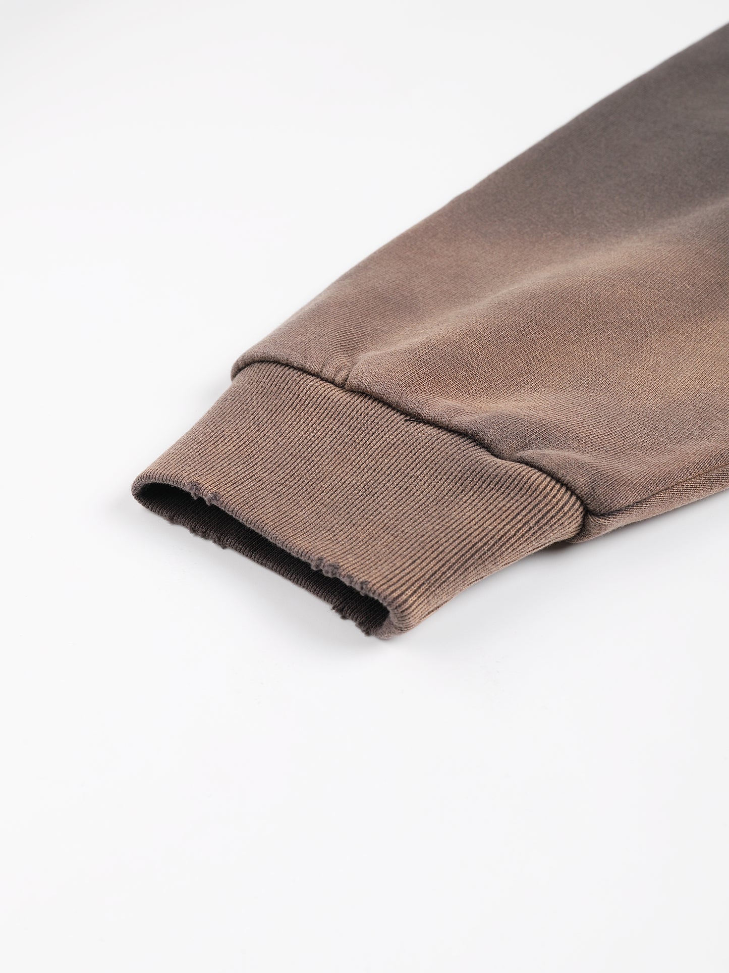 Hand-Frayed Zip Hoodie (ZH001)