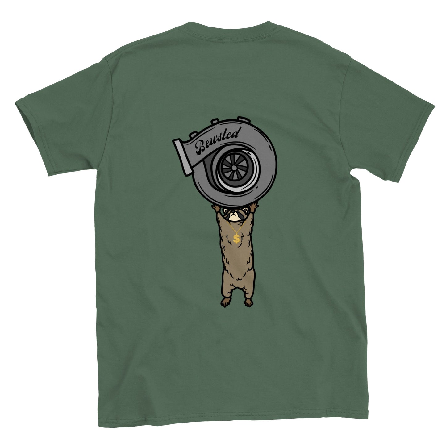 “Turbo Raccoon” T-shirt